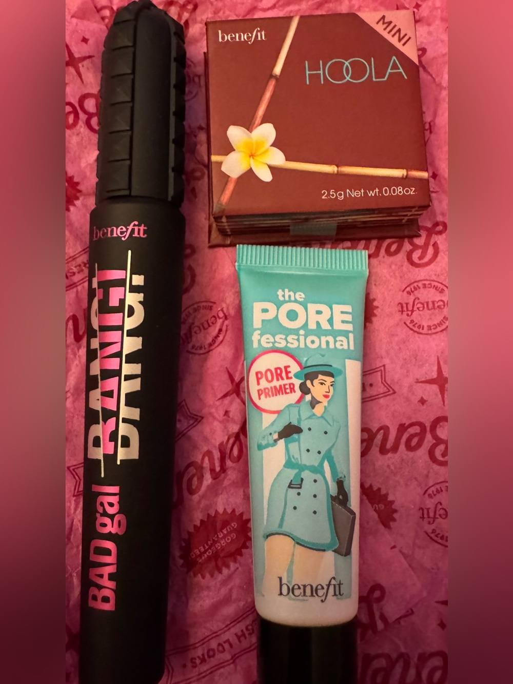 Benefit 3-Pc. BADgal Mascara, Primer & Bronzer Set **NEW & SEALED**